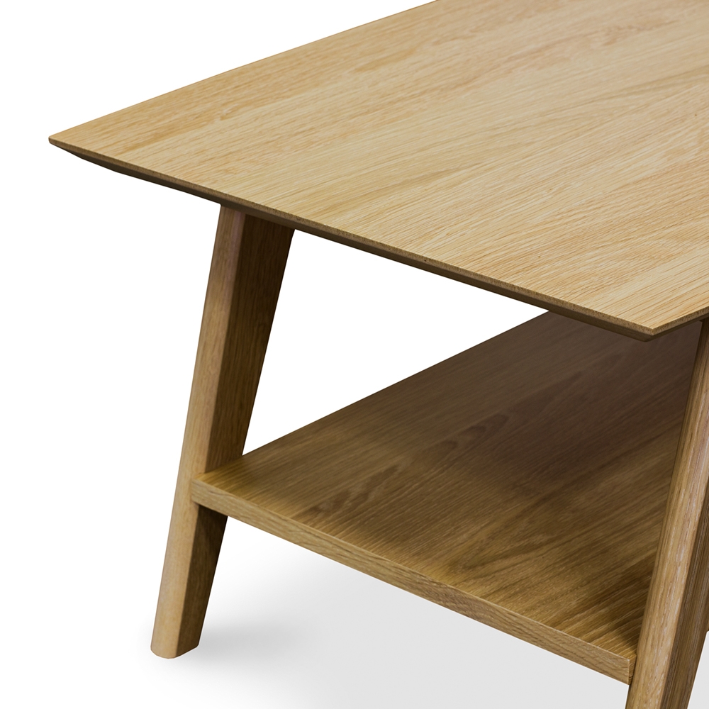 Aged Care Occasional Milan Rectangle Coffee Table, angle view